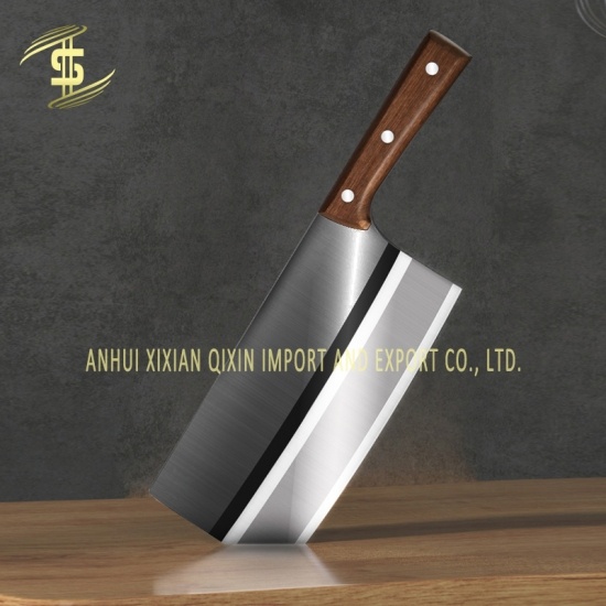 سكين مطبخ منزلي من الفولاذ المقاوم للصدأ بمقبض خشبي لشيف حاد مطبخ خاص - CH-Lotus Fishing